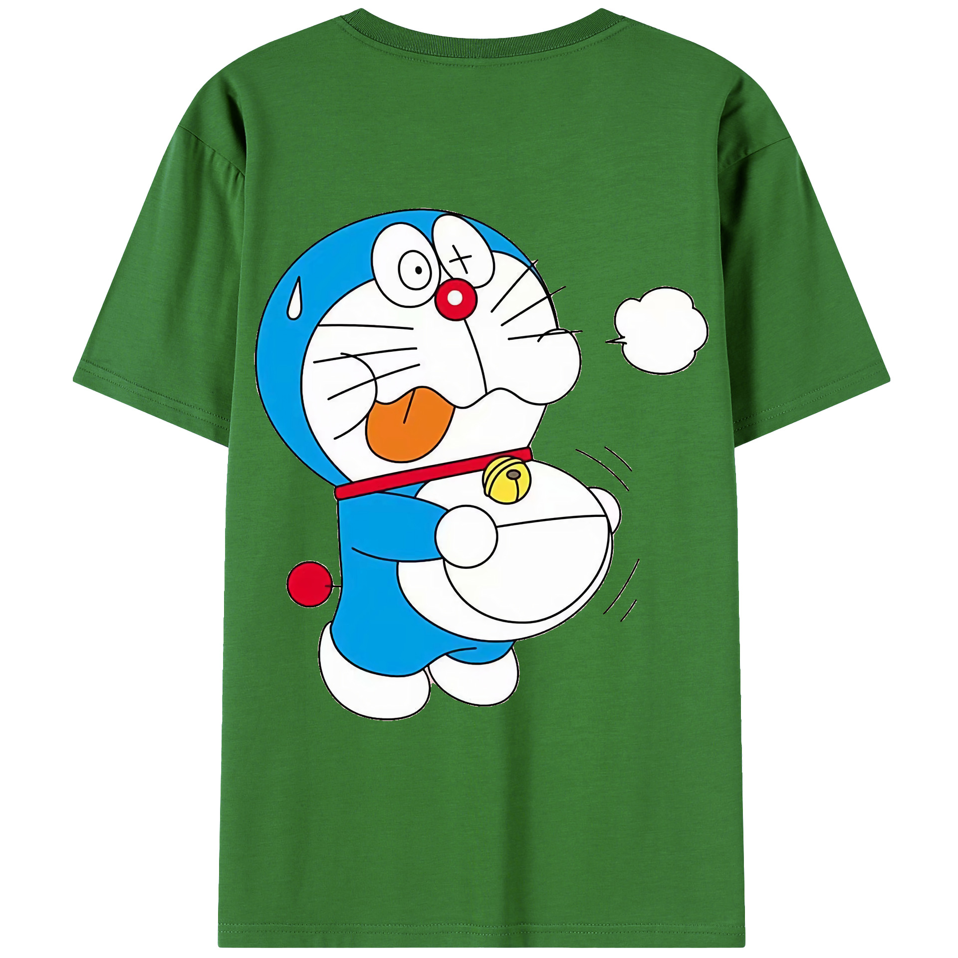 （画像用） ドラえもん Doraemon レディース半袖Tシャツ(バックプリント)